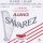 HPK-64-R Savarez Alliance small or concert harp string, plain KF, 0,64mm, length: 1 meter, black