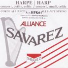 HPK-64 Savarez Alliance small or concert harp string, plain KF, 0,64mm, length: 1 meter