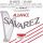 HPK-64B Savarez Alliance small or concert harp string, plain KF, 0,64mm, length: 1 meter, black