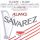 HPK-91R Savarez Alliance small or concert harp string, plain KF, 0,91mm, length: 1 meter, red