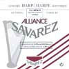 HPK-95 Savarez Alliance small or concert harp string, plain KF, 0,95mm, length: 1,50 meter