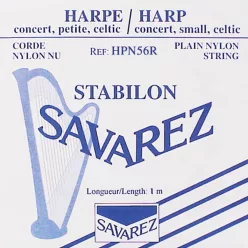   HPN-56-R Savarez  harp string, rectified nylon, 0,56mm, length: 1 meter, red