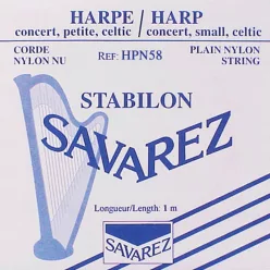   HPN-58 Savarez  harp string, rectified nylon, 0,58mm, length: 1 meter