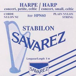   HPN-60 Savarez  harp string, rectified nylon, 0,60mm, length: 1 meter