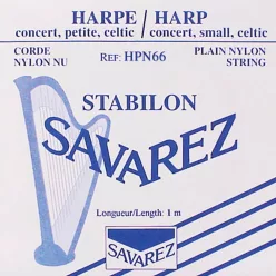   HPN-66 Savarez  harp string, rectified nylon, 0,66mm, length: 1 meter