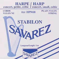   HPN-68 Savarez  harp string, rectified nylon, 0,68mm, length: 1 meter