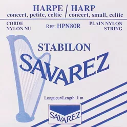   HPN-80-R Savarez  harp string, rectified nylon, 0,80mm, length: 1 meter, red