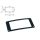 HPR-08-SBK Boston  pickup ring, humbucker, plastic, black, height: 2,5x 5,2mm, low, slanted