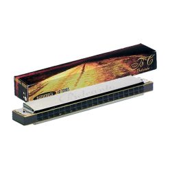 HRM-40-C Belcanto  tremolo harmonica, C, ABS, 40 reeds