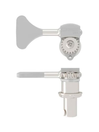 HS0655KCT Hipshot  HB6 1/2" licensed Ultralite bass tuning machine, chrome, Y key, treble side