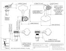 HS0670CT Hipshot  HB6 3/8" USA Ultralite bass tuning machine, chrome, clover key, treble side