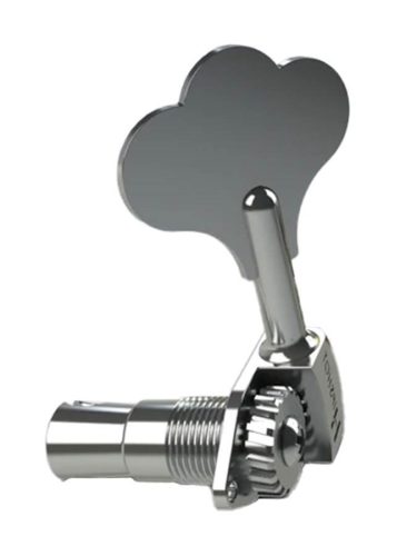 HS0675KCT Hipshot  HB6 1/2" licensed Ultralite bass tuning machine, chrome, clover key, treble side