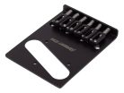 HS4410046B Hipshot  Telecaster retrofit bridge, 4 hole 6 saddles, black