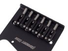 HS4410046B Hipshot  Telecaster retrofit bridge, 4 hole 6 saddles, black