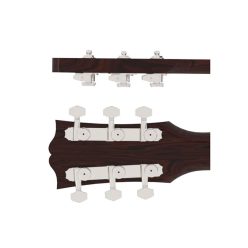   HS6K2VEL0N Hipshot  vintage guitar tuner upgrade kit, 3+3 Grip-Lock, closed nickel