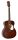 HSA-35-MBR Richwood Heritage Series auditorium guitar with solid cedar top, matt trans brown