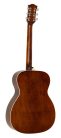 HSA-35-MBR Richwood Heritage Series auditorium guitar with solid cedar top, matt trans brown