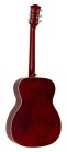 HSA-35-MRD Richwood Heritage Series auditorium guitar with solid cedar top, matt trans red