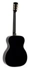 HSA-55-BK Richwood Heritage Series auditorium guitar with solid spruce top, black