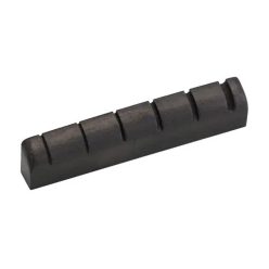   HSBK-NG1 Hosco Japan  black impregnated slotted bone nut, cnc machined, G-style