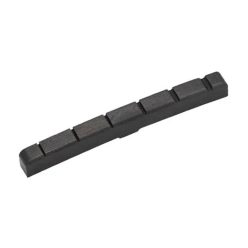   HSBK-NS1/9.5 Hosco Japan  black impregnated slotted bone nut, cnc machined, F-style for 9.5" radius