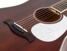 HSD-35-MBR Richwood Heritage Series dreadnought guitar with solid cedar top, matt trans brown