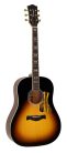 HSDS-42-SB Richwood Heritage Series dreadnought guitar with solid spruce top, sunburst