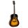 HSDS-42-SB Richwood Heritage Series dreadnought guitar with solid spruce top, sunburst