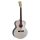 HSJ-55-GS Richwood Heritage Series jumbo guitar with solid spruce top, silver sparkle metallic