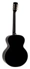 HSJ-55-GS Richwood Heritage Series jumbo guitar with solid spruce top, silver sparkle metallic