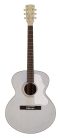 HSJ-55-GS Richwood Heritage Series jumbo guitar with solid spruce top, silver sparkle metallic