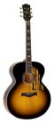 HSJS-42-VS Richwood Heritage Series jumbo guitar with solid spruce top, vintage sunburst