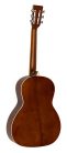 HSP-35-MBR Richwood Heritage Series parlor guitar with solid cedar top, matt trans brown