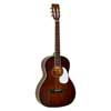 HSP-35-MBR Richwood Heritage Series parlor guitar with solid cedar top, matt trans brown