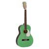 HSP-55-GN Richwood Heritage Series parlor guitar with solid spruce top, mint green