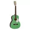 HSP-55-GN Richwood Heritage Series parlor guitar with solid spruce top, mint green