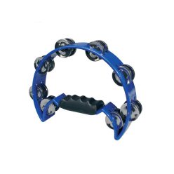   HTA-40-BU Hayman  half moon tambourine, no drum head, plastic, blue