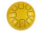 HTD0608/GD Hayman  steel tongue drum 6" gold, 8 notes C-Major ionian: C4-D4-E4-F4-G4-A4-B4-C5