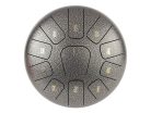 HTD1011/GY Hayman  steel tongue drum 10" grey, 11 notes C-Major ionian: G3-A3-B3-C4-D4-E4-F4-G4-A4-B4-C5