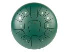 HTD1213/GN Hayman  steel tongue drum 12" green, 13 notes C-Major ionian: G3-A3-B3-C4-D4-E4-F4-G4-A4-B4-C3-D3-E3