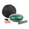 HTD1213/GN Hayman  steel tongue drum 12" green, 13 notes C-Major ionian: G3-A3-B3-C4-D4-E4-F4-G4-A4-B4-C3-D3-E3