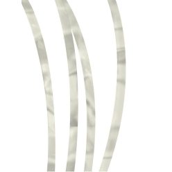   IN459 Incudo  celluloid guitar binding white pearloid - 1600x6x1.5mm (63x0.24x0.06")