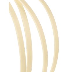   IN462 Incudo  ABS guitar binding Ivory plain - 1600x6x1.5mm (63x0.24x0.06")