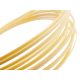 IN493 Incudo  ABS guitar purfling cream plain - 1600x2x1.5mm (63x0.08x0.06")