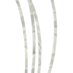   IN532 Incudo  celluloid guitar purfling white pearloid - 1600x2x1.5mm (63x0.08x0.06")