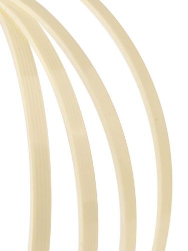 IN657 Incudo  celluloid guitar binding translucent straight grain ivory - 1600x6x1.5mm (63x0.24x0.06")