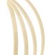 IN657 Incudo  celluloid guitar binding translucent straight grain ivory - 1600x6x1.5mm (63x0.24x0.06")