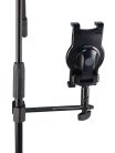 IP-04 Boston  universal tablet holder for stand, fits tube dia 25.4mm, with 360° spring loaded clamping system