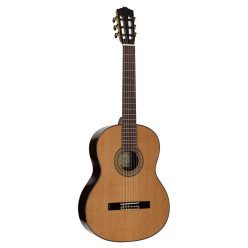   Ilsa C Salvador Cortez Iberia Series classic guitar, solid Canadian cedar top, rosewood b&s, glossy finish