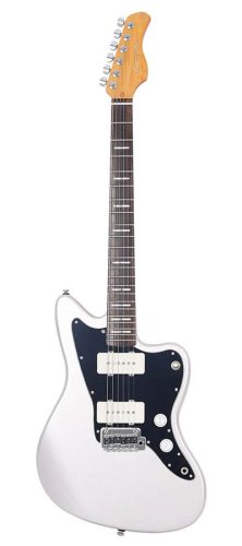 J3/SV Sire Guitars J Series Larry Carlton mahogany electric guitar J-style, silver